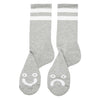 Polar Skate Co. Happy Sad Socks Heather Grey