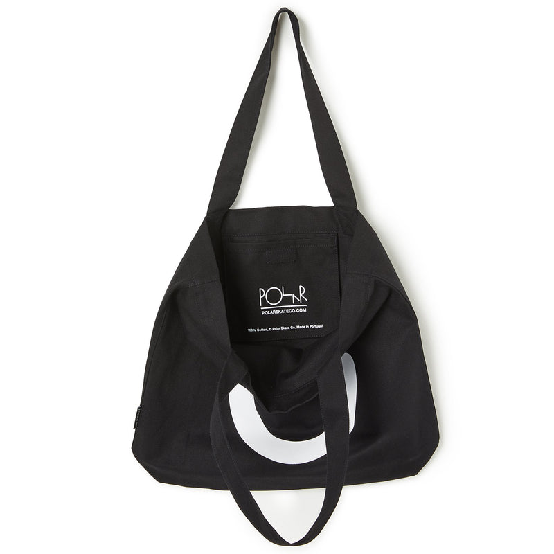 Polar Skate Co. Happy Sad Tote Bag Black