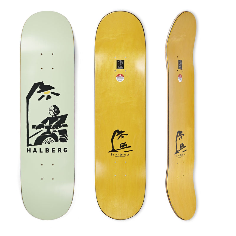 Polar Hjalte Halberg Insomnia Mint Deck 8.0"