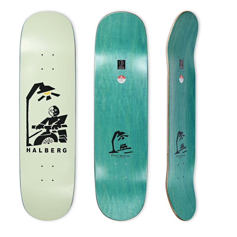 Polar Hjalte Halberg Insomnia Mint Deck P2 Shape