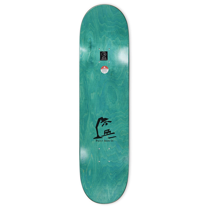 Polar Hjalte Halberg Insomnia White Wheel Wells Deck 8.5"