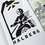 Polar Hjalte Halberg Insomnia White Wheel Wells Deck 8.5"