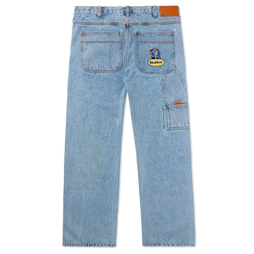 Butter Goods Homeboy Denim Jeans Washed Light Blue