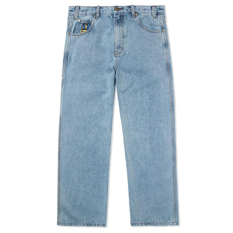 Butter Goods Homeboy Denim Jeans Washed Light Blue