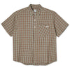 Polar Skate Co. Mitchell Flannel Shirt Brown