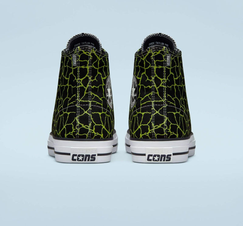 Converse CONS Pro Hi Black/Lime Twist/White