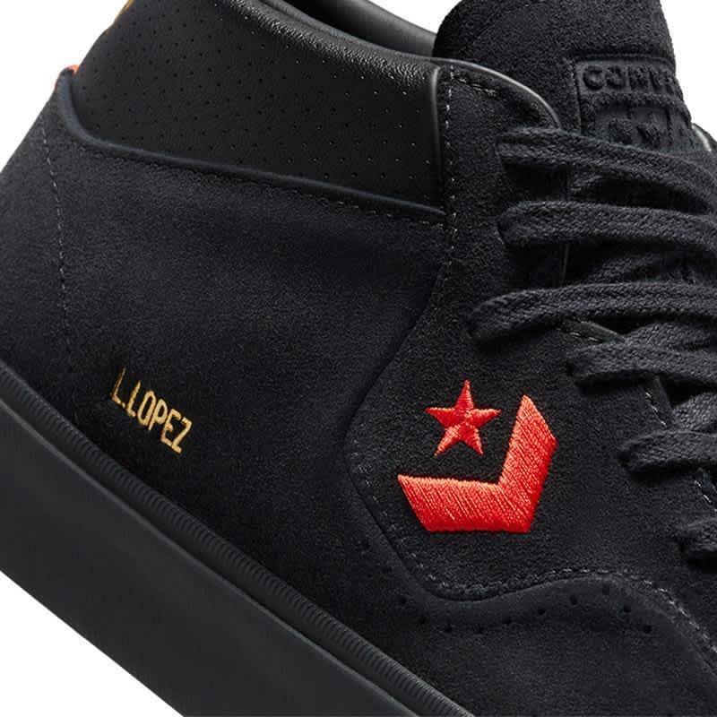 Converse CONS Louie Lopez Pro Mid Black/Poppy Glow/Amarillo