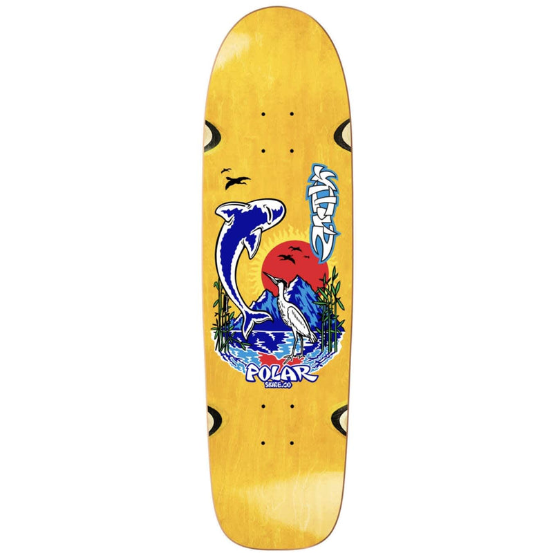 Polar Shin Sanbongi Mt. Fuji Wheel Wells Surf Jr. Shape Deck