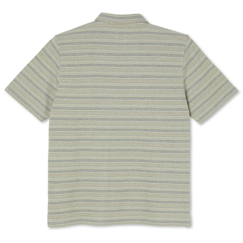 Polar Skate Co. Multistripe Polo Shirt Green