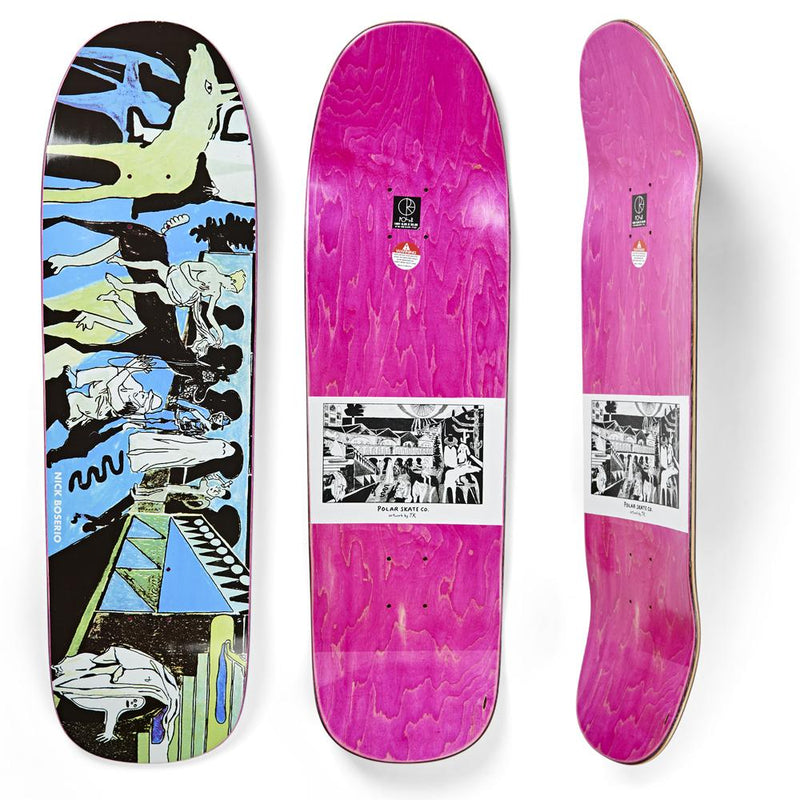 Polar Nick Boserio The Riders Deck 1991 Shape
