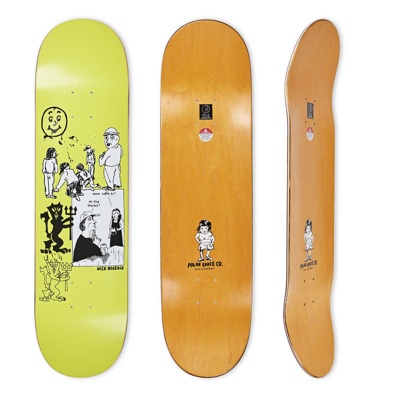 Polar Nick Boserio Year 2020 Moss Green Deck 8.5"