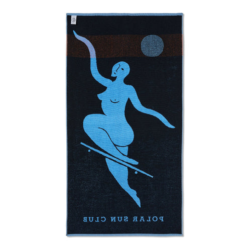 Polar Skate Co. No Complies Forever Beach Towel Blue