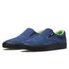 Nike SB Zoom Verona Slip On x Leo Baker Blue Void/Electric Green