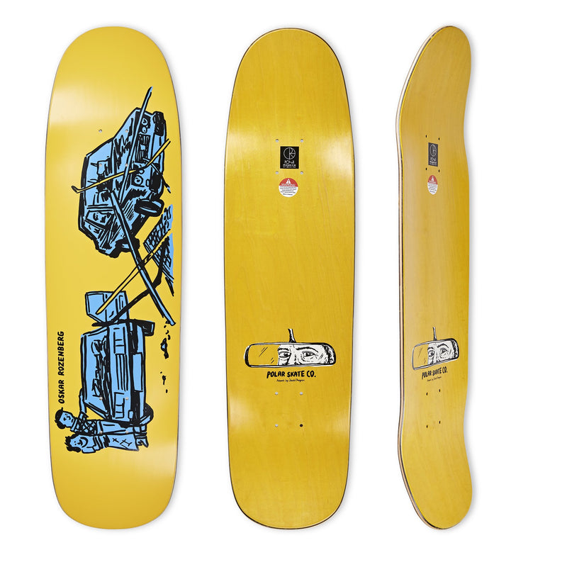 Polar Ozkar Rosenberg Drivers License Yellow Deck P9 Shape