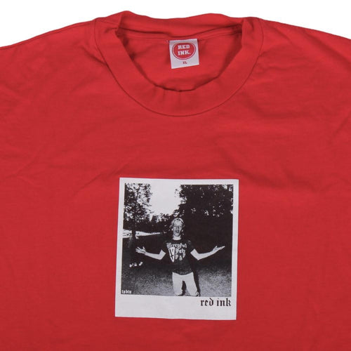 Overripe Red Ink Tobin Yelland Polaroid Tee Red XL