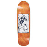Polar Paul Grund Cold Streak Orange Veneer Deck Surf Jr Shape