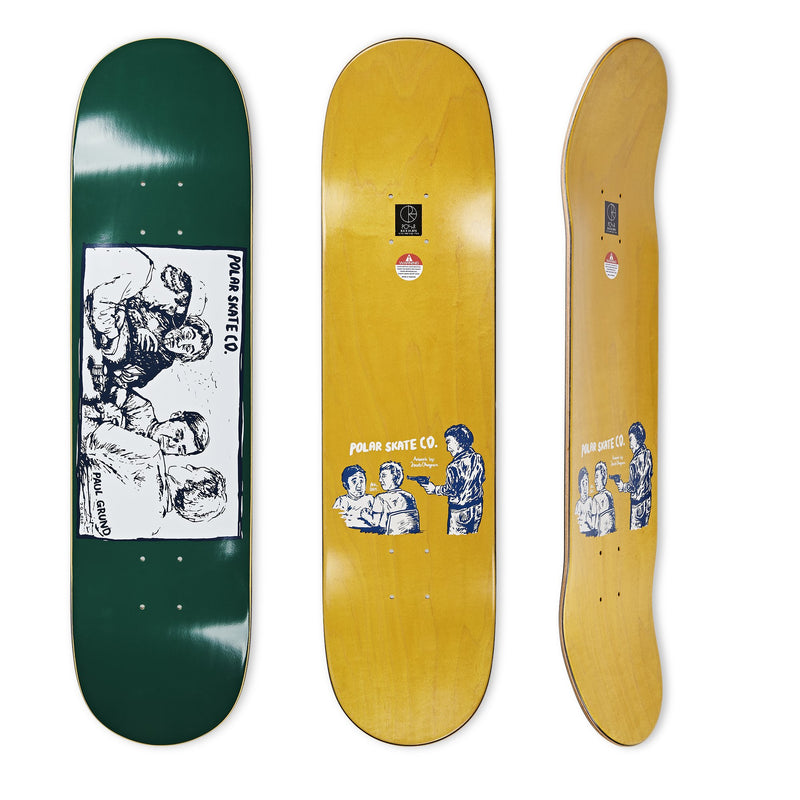 Polar Paul Grund Cold Streak Dark Green Deck 8.0"