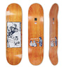 Polar Paul Grund Cold Streak Orange Veneer Deck 8.25"