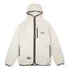 Dime Polar Fleece Hooded Jacket Cream