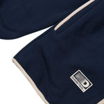 Dime Polar Fleece Hooded Jacket Navy