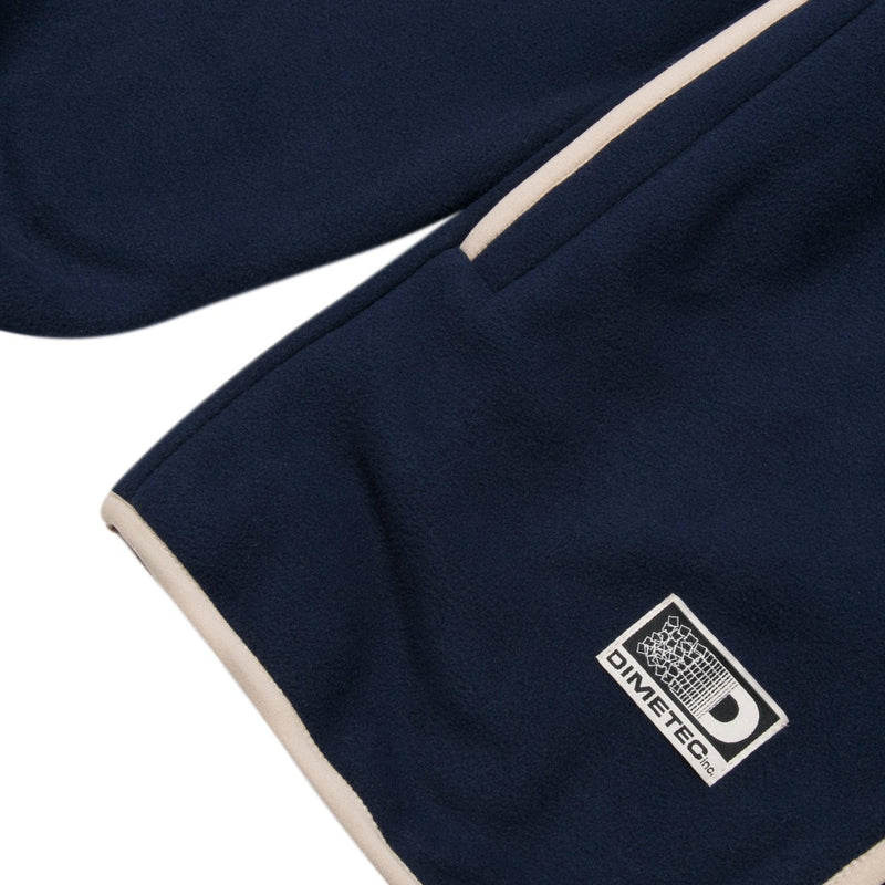 Dime Polar Fleece Hooded Jacket Navy