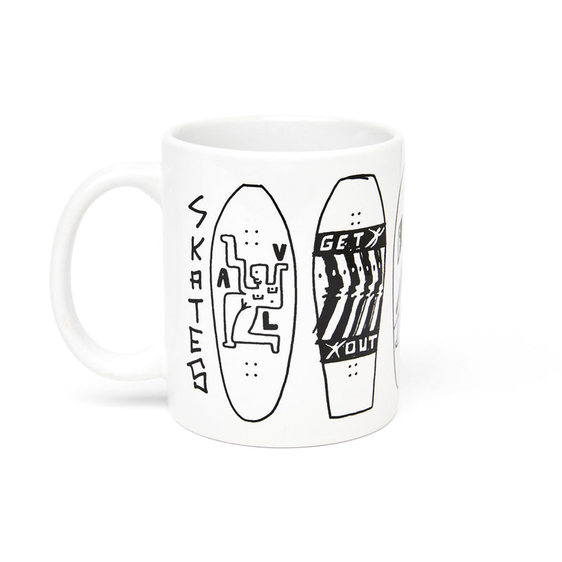 Polar Skate Co. Prototypes Mug White