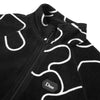 Dime Puzzle Polar Fleece Black