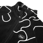 Dime Puzzle Polar Fleece Black