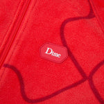Dime Puzzle Polar Fleece Red