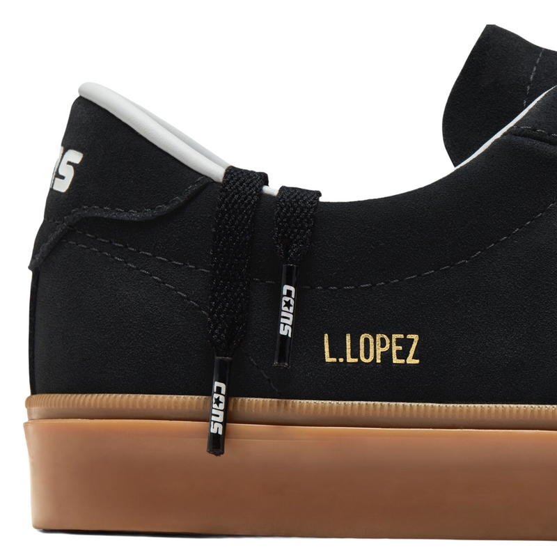 Converse CONS Louie Lopez Pro OX Black/White/Gum
