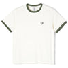 Polar Rios Ringer Tee Cloud White/Khaki