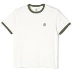 Polar Rios Ringer Tee Cloud White/Khaki