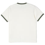 Polar Rios Ringer Tee Cloud White/Khaki