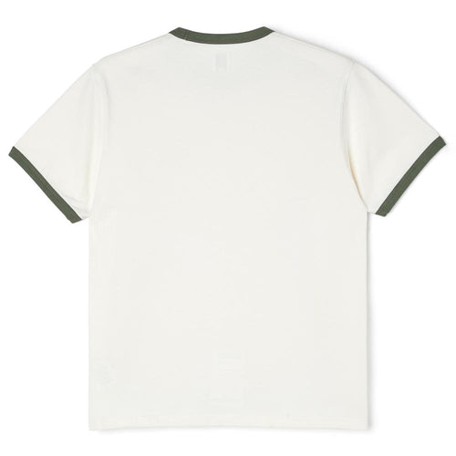 Polar Rios Ringer Tee Cloud White/Khaki