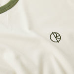 Polar Rios Ringer Tee Cloud White/Khaki