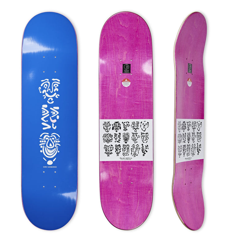 Polar Shin Sanbongi Faces Blue Deck 8.5"