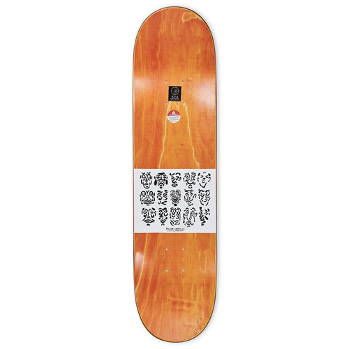 Polar Shin Sanbongi Faces White Wheel Wells Deck 8.25"