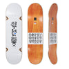 Polar Shin Sanbongi Faces White Wheel Wells Deck 8.25"