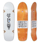 Polar Shin Sanbongi Faces White Wheel Wells Deck Surf Shape