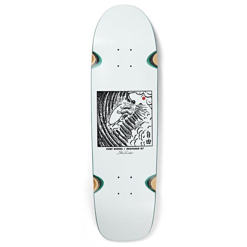 Polar Shin Shanbongi Freedom White Deck Surf Jr Shape