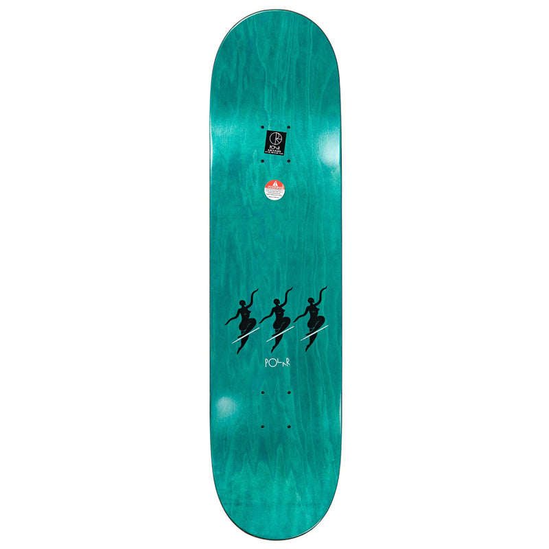 Polar No Comply Deck Red 7.875"