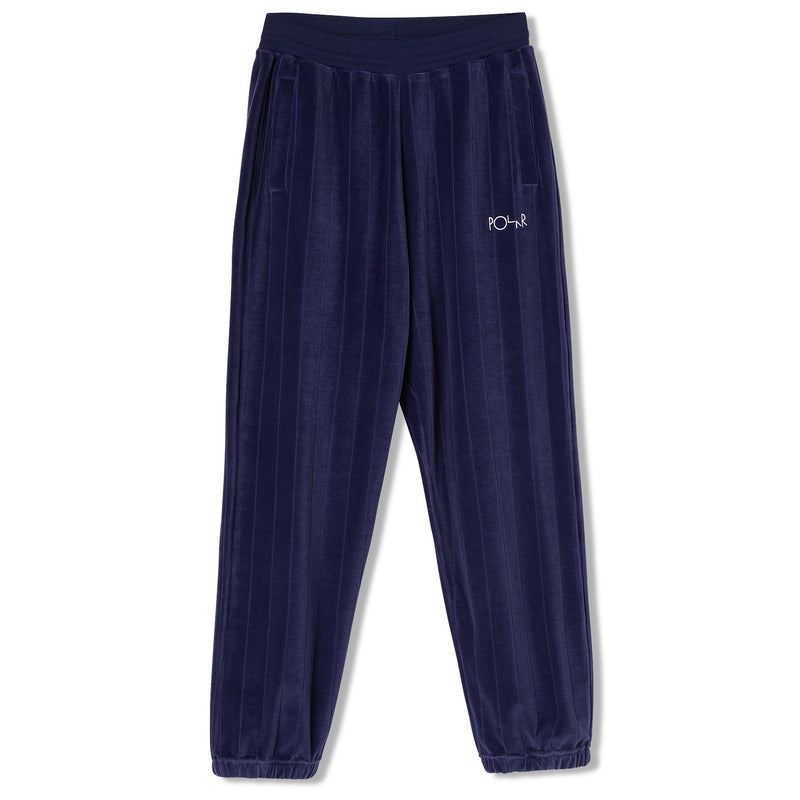 Polar Skate Co. Velour Sweatpants Rich Navy