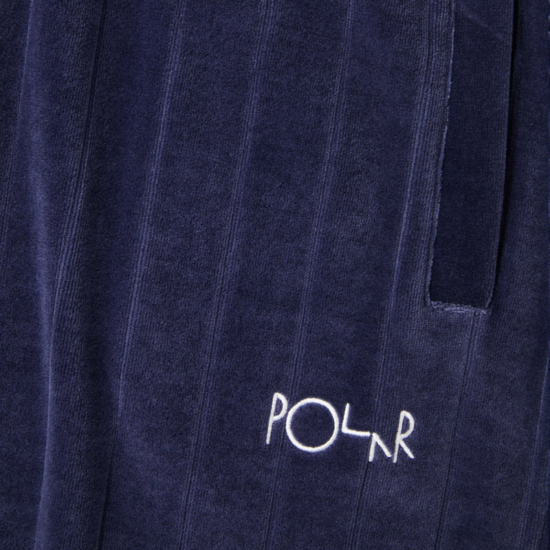 Polar Skate Co. Velour Sweatpants Rich Navy