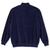 Polar Skate Co. Velour Zipneck Sweatshirt Rich Navy