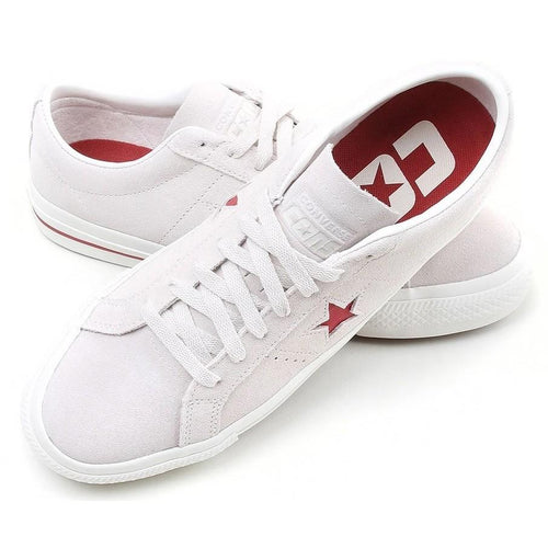 Converse OS Pro OX Egret/Claret Red